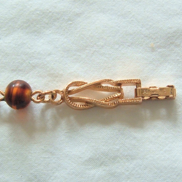 Vintage Bracelet Gold Tone Avon Tortelle - Picture 5 of 8